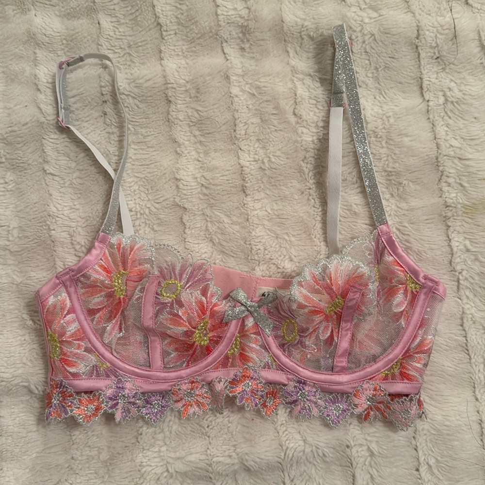 For Love and Lemons Aster bra